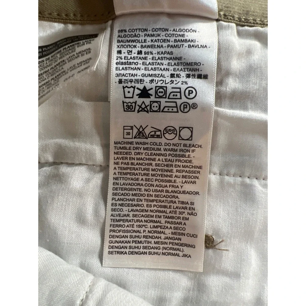 Dockers Original Short Mens 56‎ Khaki Tan Stretch Flex Comfort Big & Tall New